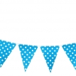 Polka Dot Garland Blue